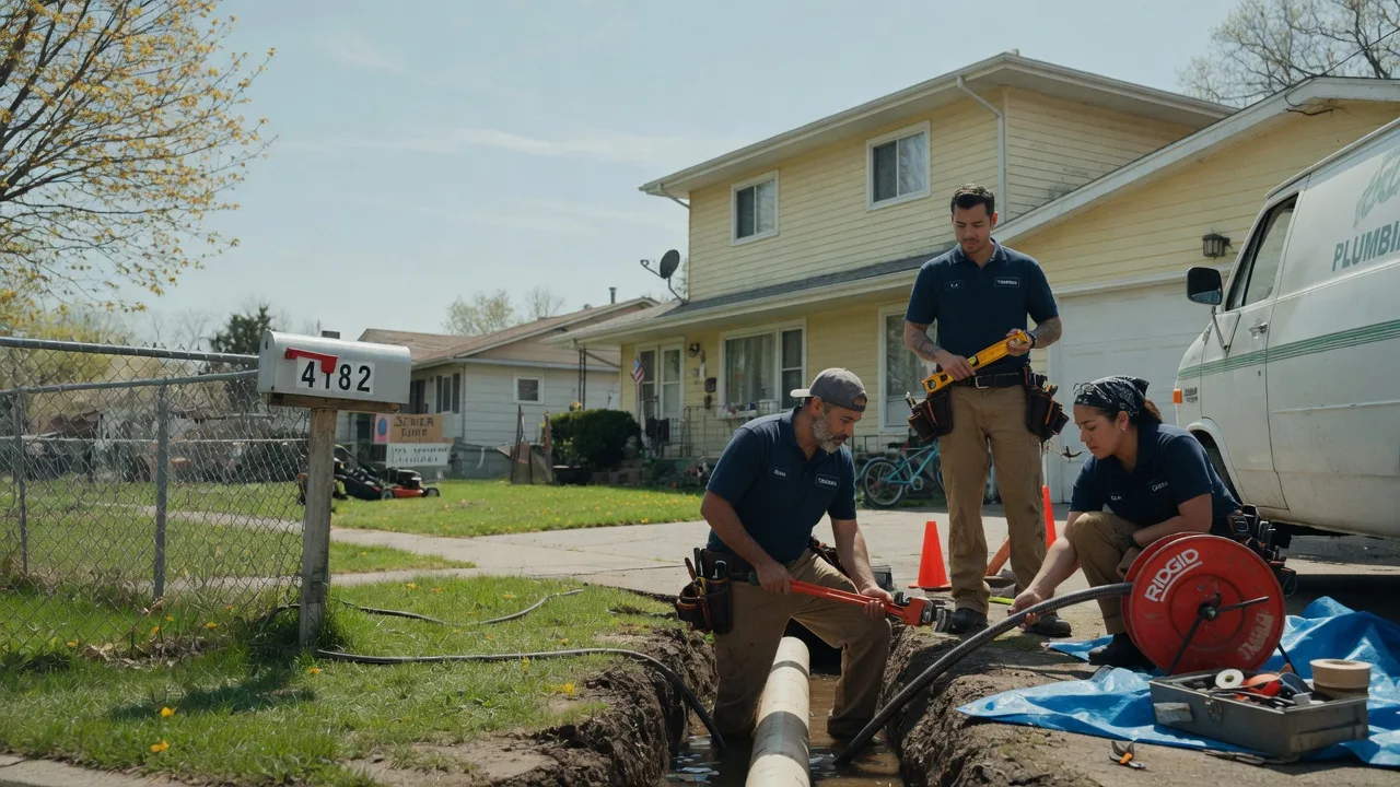 Gas Line Repair in Beecher City, IL near me